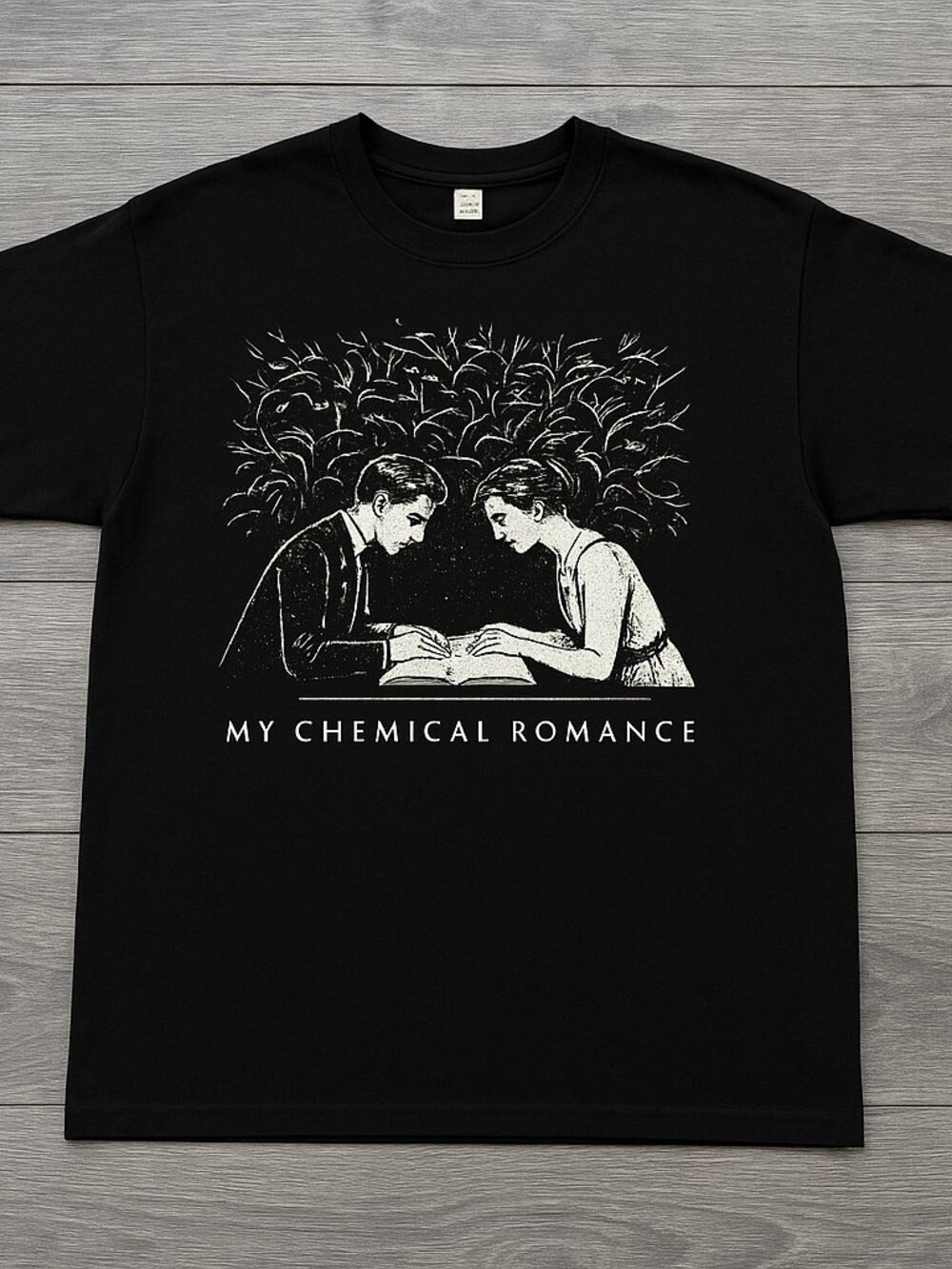 My Chemical Romance Graphic Black T-Shirt Gothic Alternative Rock Band Tee